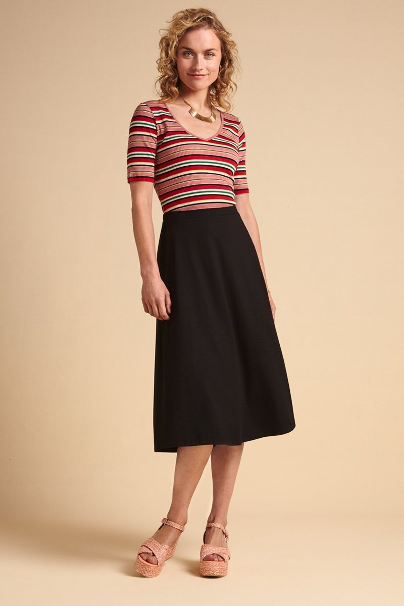 Juno Skirt Ecovero Classic Black