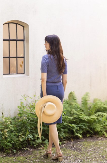 Ella Knit Top Lavender