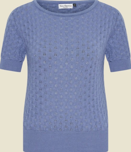 Ella Knit Top Lavender