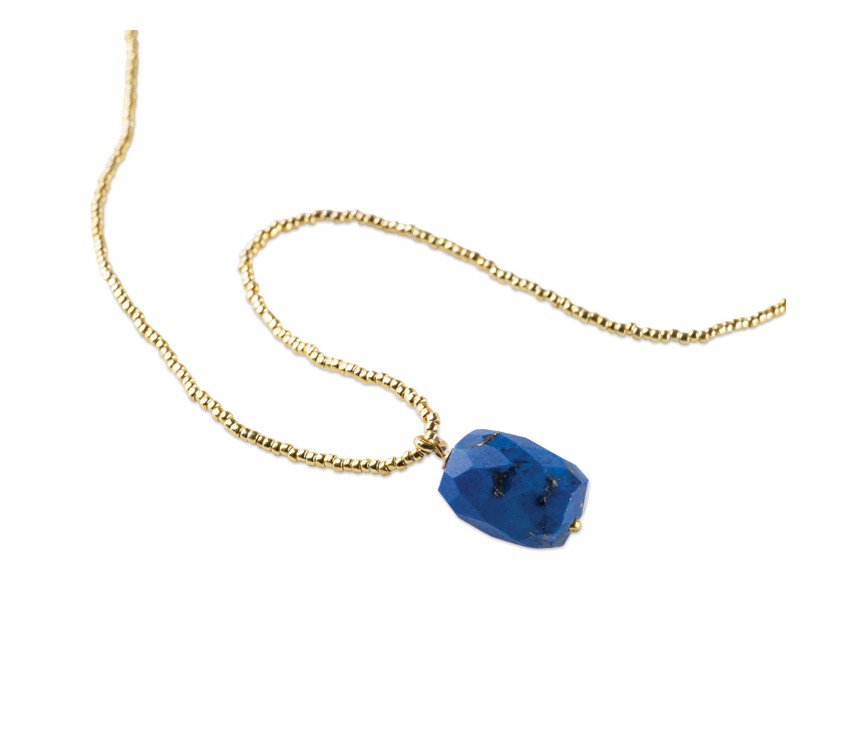 Calm Lapiz Lazuli Necklace