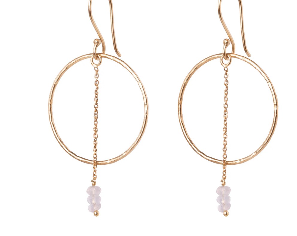 Talent Rose Quartz Earrings