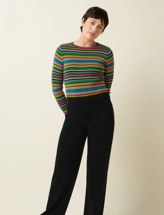 Agnes Rib Top Ozark Multi Color