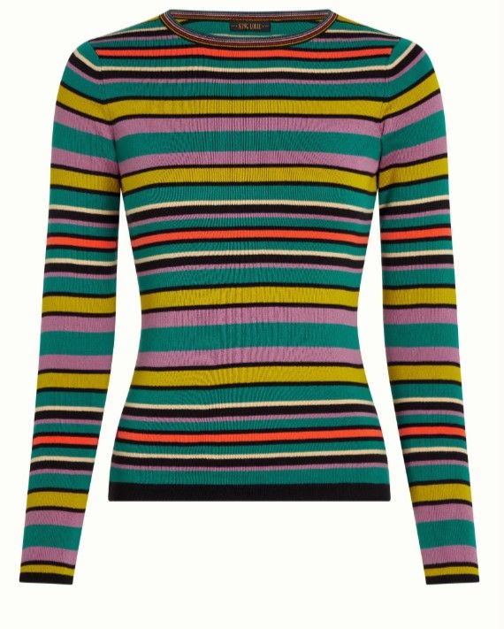 Agnes Rib Top Ozark Multi Color