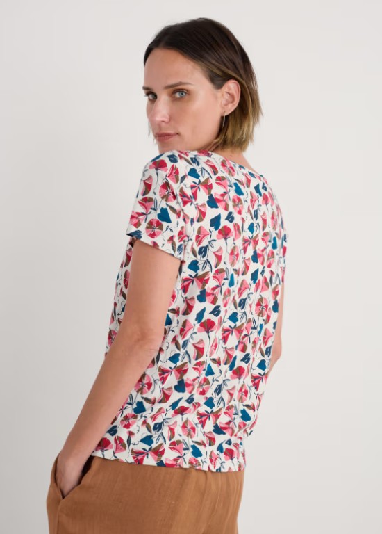 Appletree T- Shirt Parasol Floral Chalk