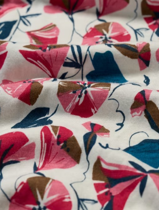 Appletree T- Shirt Parasol Floral Chalk