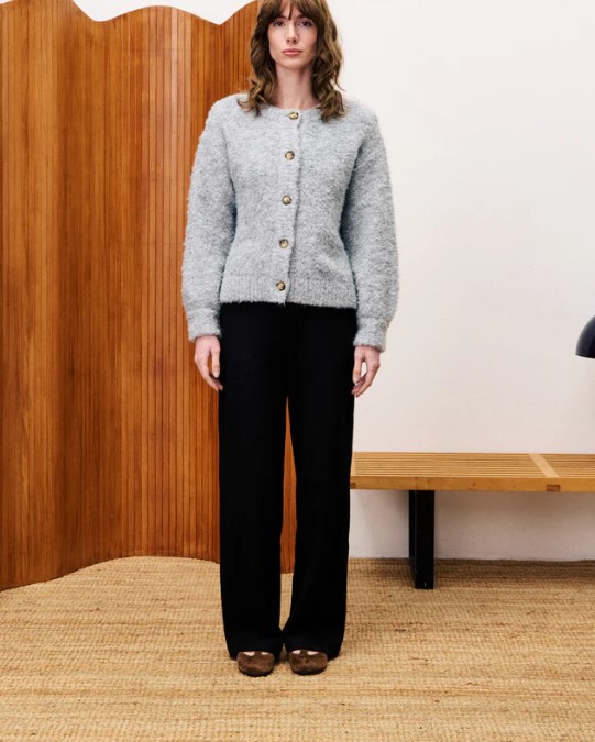Cardigan Selkirk Gris