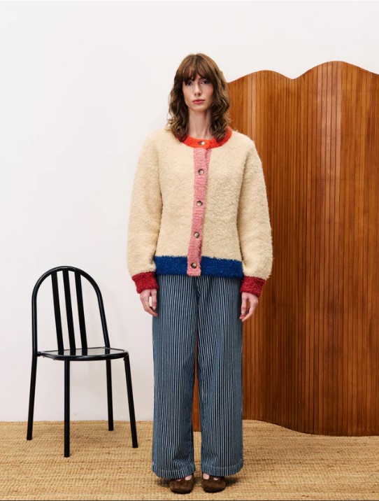Cyclamen Cardigan