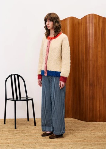 Cyclamen Cardigan