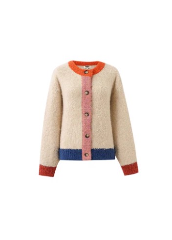 Cyclamen Cardigan