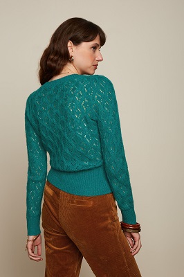 Cardi Puff Borgo Ponderosa Green