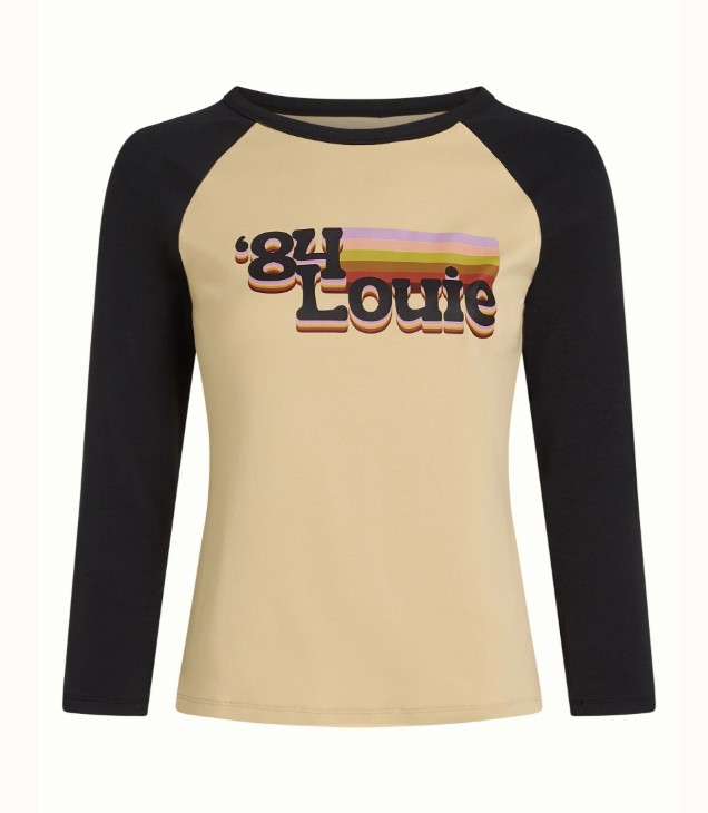 Raglan Tee Logo Black