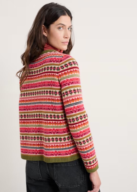 Percella Cove Jumper Scillia Aran Multi