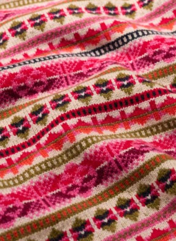 Percella Cove Jumper Scillia Aran Multi