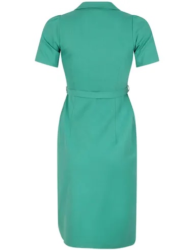 Dita Dress Delfino Denim Jade Green