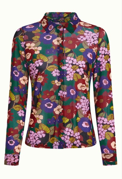 Blouse Ramone mesh Multi Color