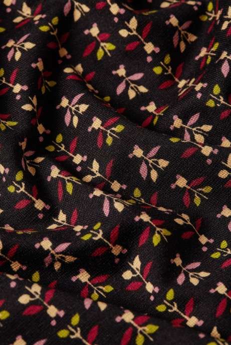 carina blouse jangle black