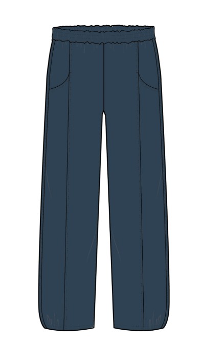 Hose Cord Dunkel Petrol