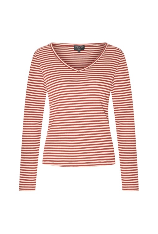 Top V Neck Two Tone Mahogany