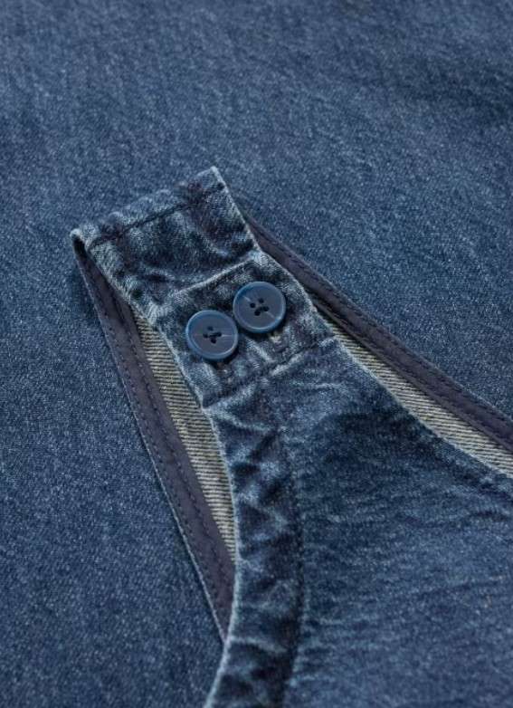 Salt Air Jumpsuit Mid Wash Denim