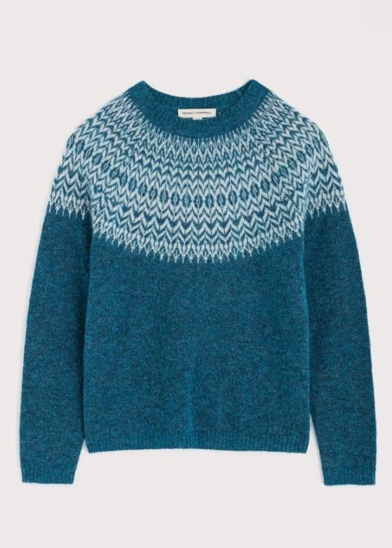 Spruce frost Jumper Mohair Hellebore Shore Limestone