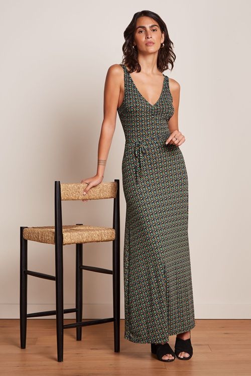 Anna Maxi Dress Sintra Bluing