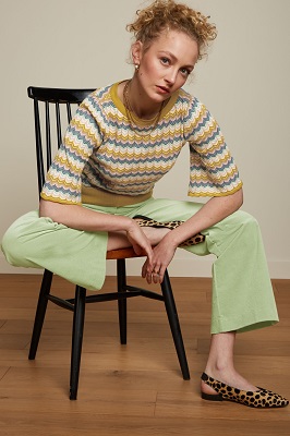 Maree Top Lavigne Curry Yellow