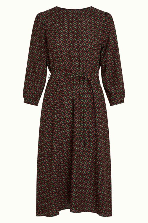 Betty Loose Fit Dress Jazzy Black