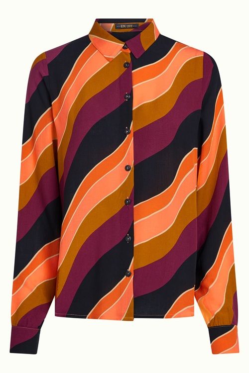 Maisie Blouse Razzle Beaujolais Red