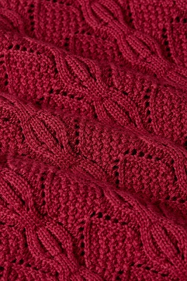 Cardi V Top Maisel Beaujolais Red