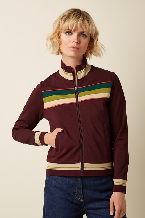 Colorblock Coljack Daytona Sweat Porto Red