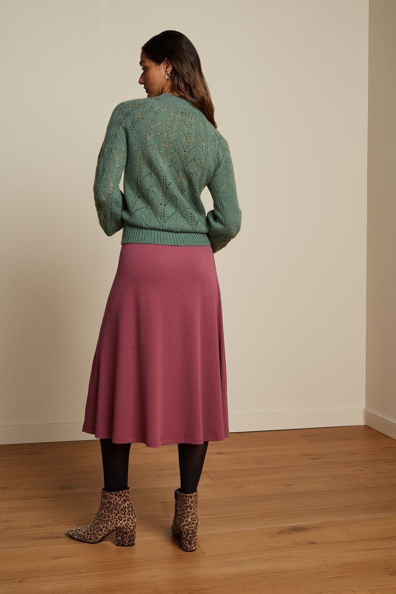 Joanie raglan Top Farfalle Fir Green