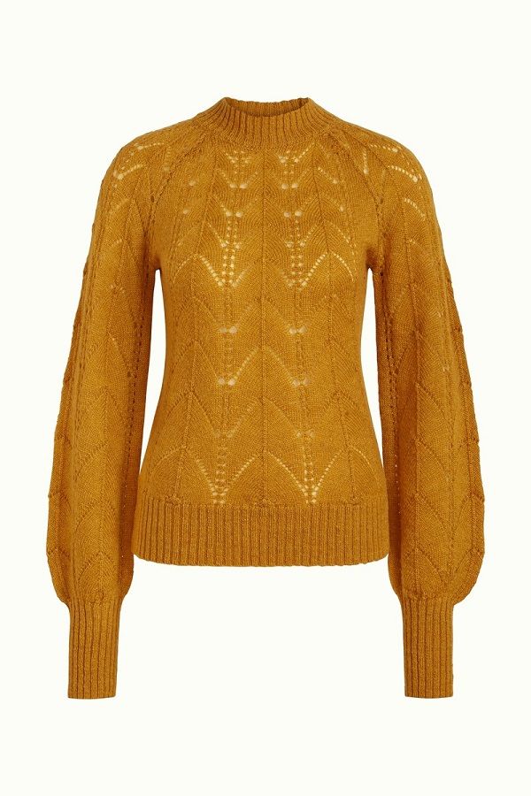 Joanie Raglan Top Farfalle Sunset yellow