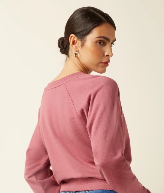 Febe Sweater Peachy Mesa Pink