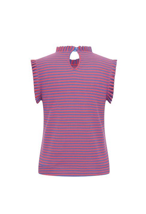 Top Ruffle Two Tone Blossom