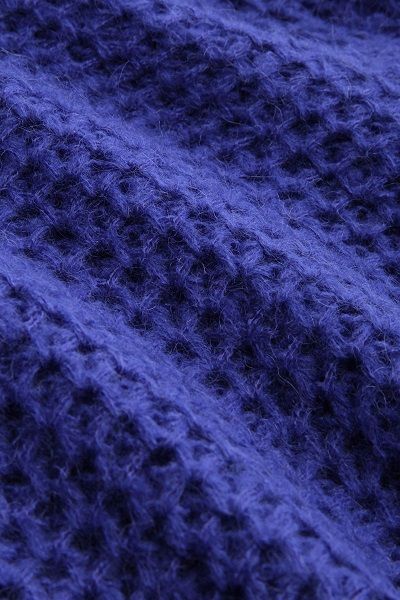V Button Top Farfalle Midnight