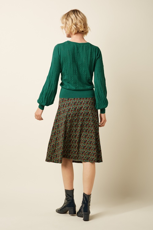 Juno Skirt Mirth Rhubarb Red