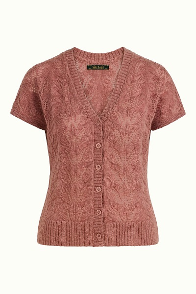 V Button Top Farfalle Rosette