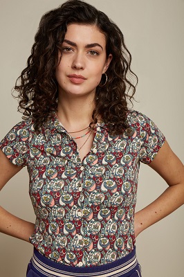 Blouse Navarro True Red