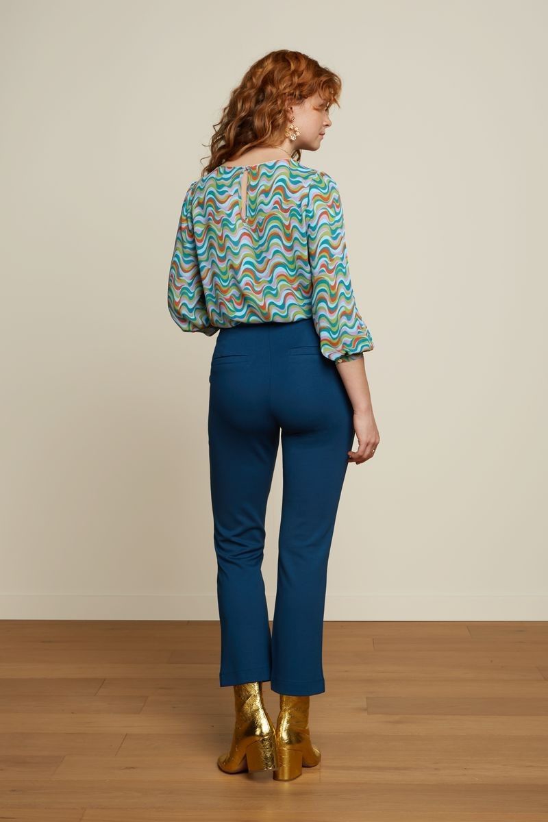 Luella Top Funkadelic Bayberry Green