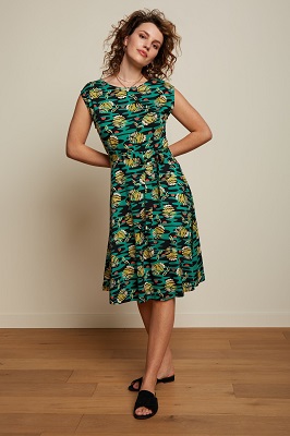 Betty Dress Pica Black