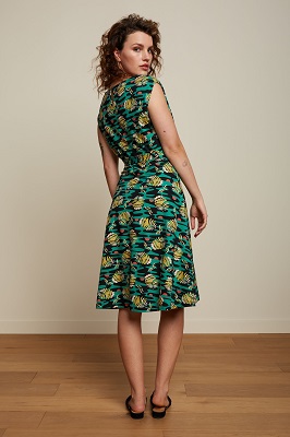 Betty Dress Pica Black