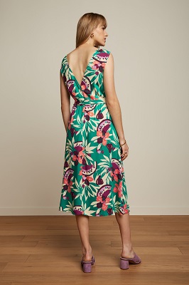 Ellie Dress Riri Aqua Green