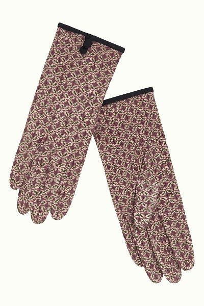 Glove Backstage Maroon Red