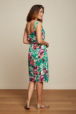 Lenny Dress Riri Aqua Green