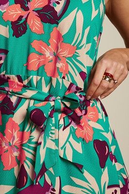 Lenny Dress Riri Aqua Green