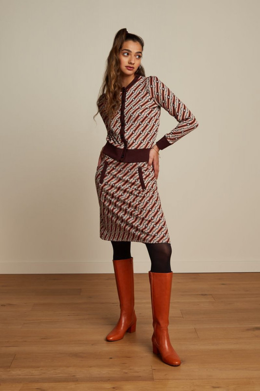 Davis Skirt Gallant Porto Red