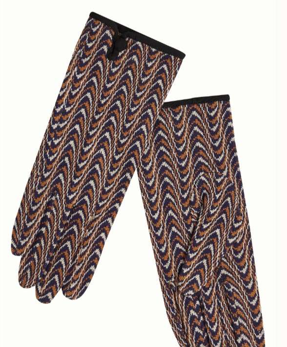 Fizz Glove Rhodonite Blue