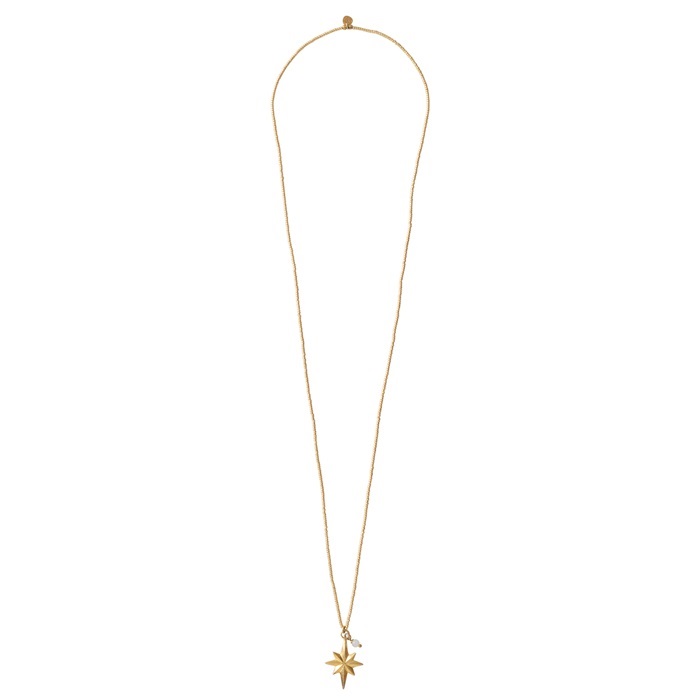 Paradise Moonstone Gold necklace