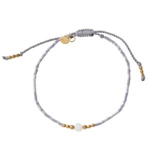 Iris Blue Lace Agate Bracelet