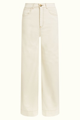 Marcie Pants Safari Denim Ivory